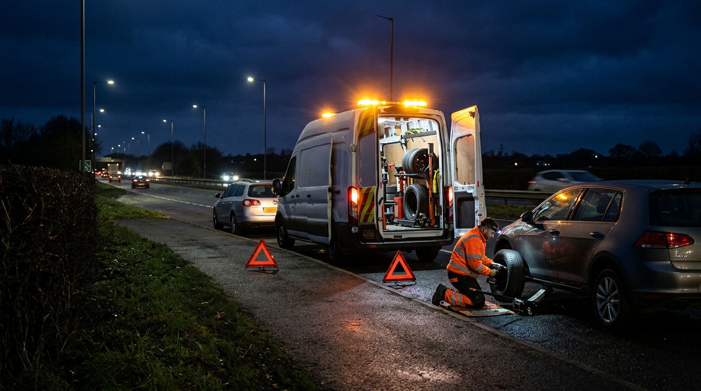24 hour mobile tyre fitting london: nights, weekends emergency Mobile Tyres