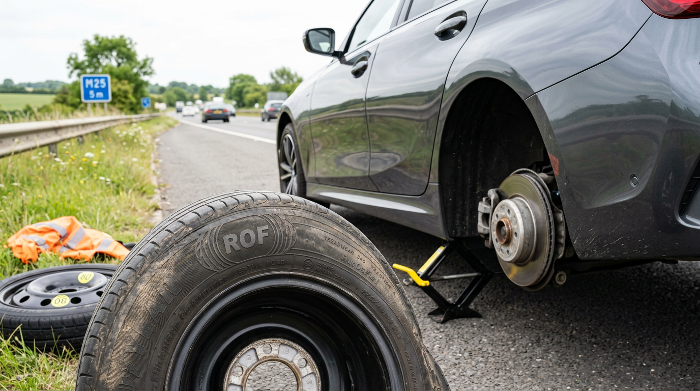 run flat tyres: can repaired? far can drive? (uk) Mobile Tyres